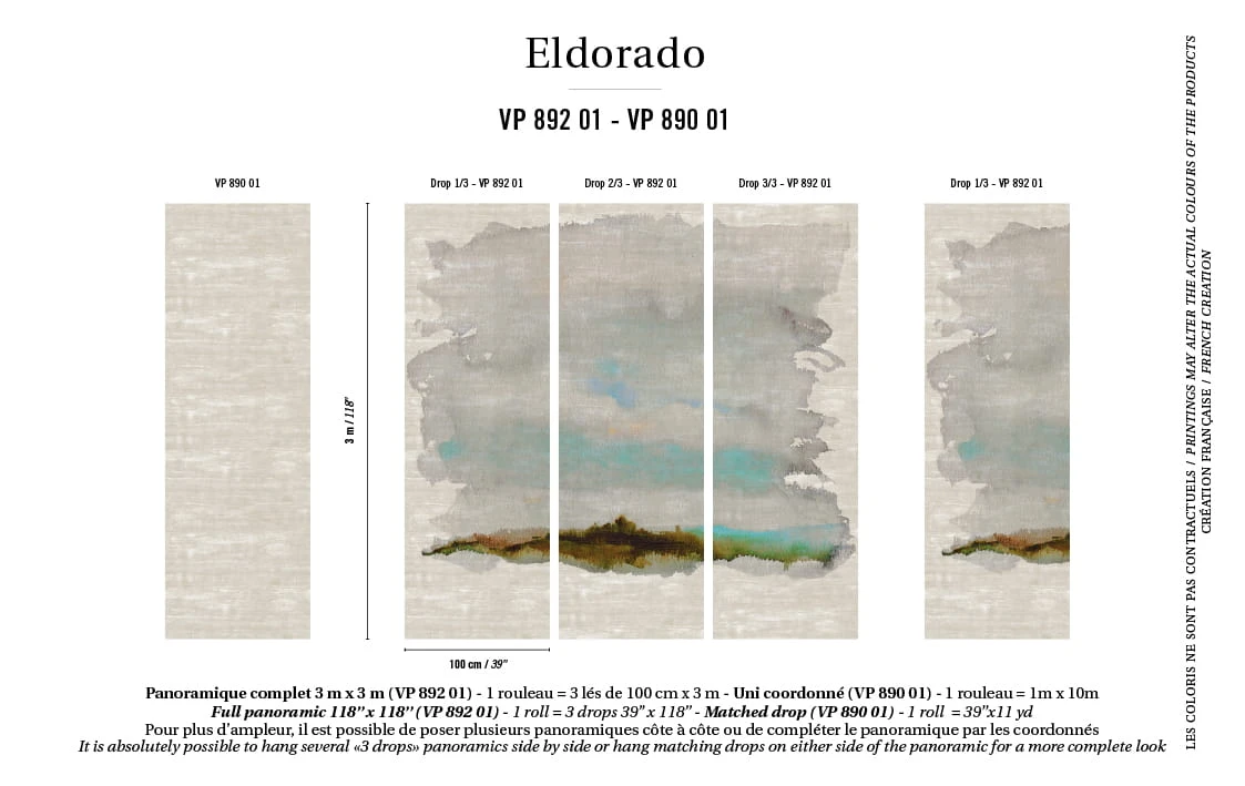 Tapeta Elitis Eldorado Sauvage | VP 892 01 PANEL 3 x 3m