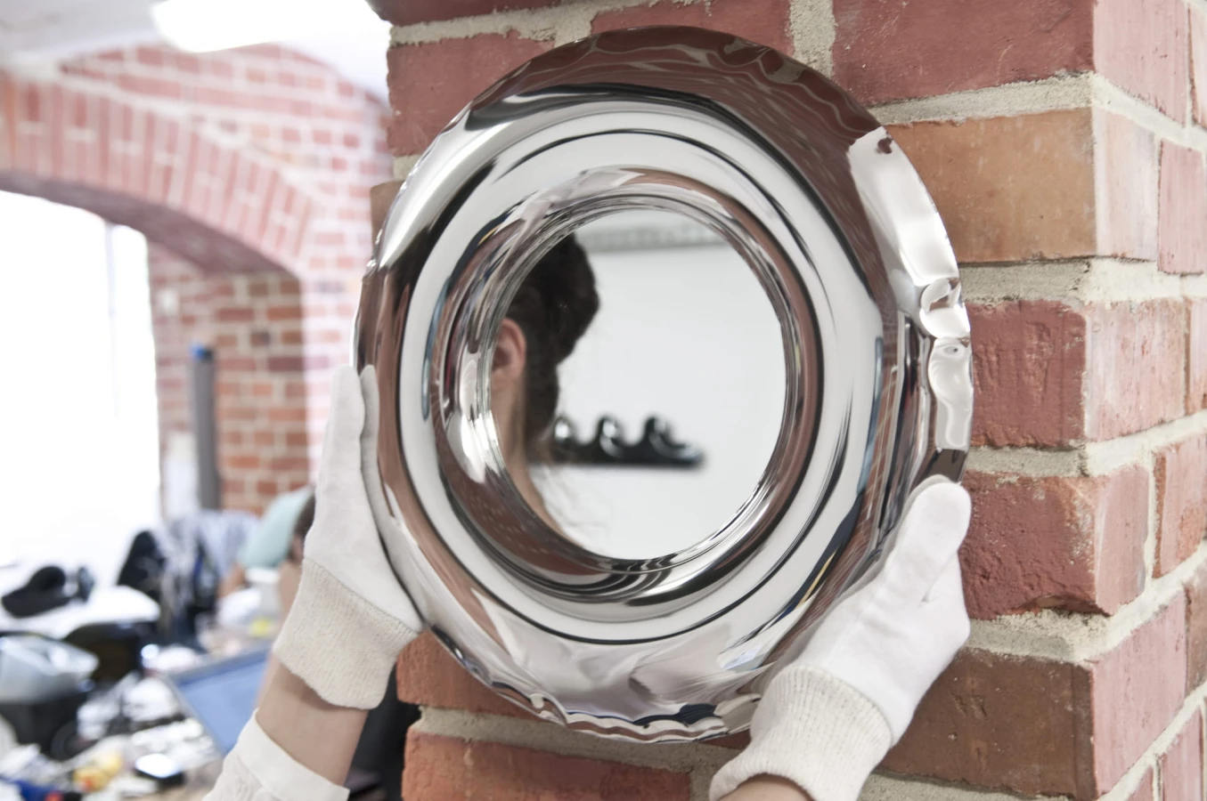 Lustro zieta RONDEL | Ø36 inox