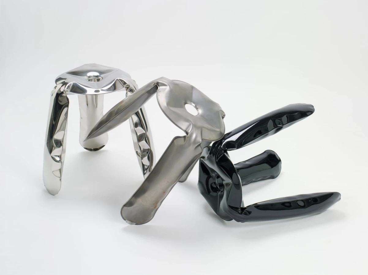 Stołek Zieta PLOPP STANDARD | H50 inox
