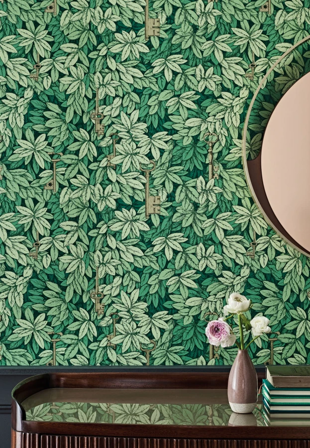 Tapeta Cole&Son Fornasetti Senza Tempo Chiavi Segrete | 114/26050