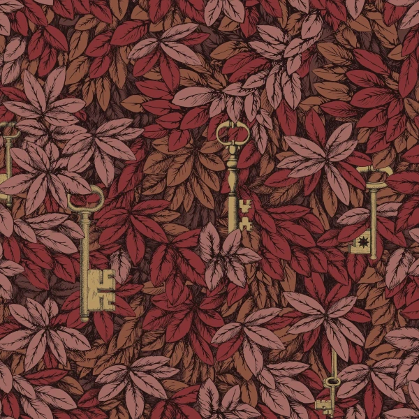 Tapeta Cole&Son Fornasetti Senza Tempo Chiavi Segrete | 114/9019