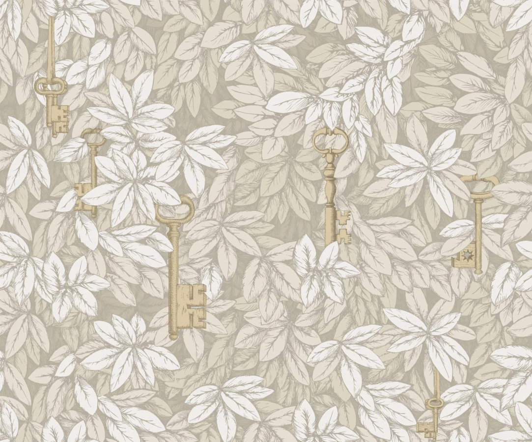 Tapeta Cole&Son Fornasetti Senza Tempo Chiavi Segrete | 114/26052