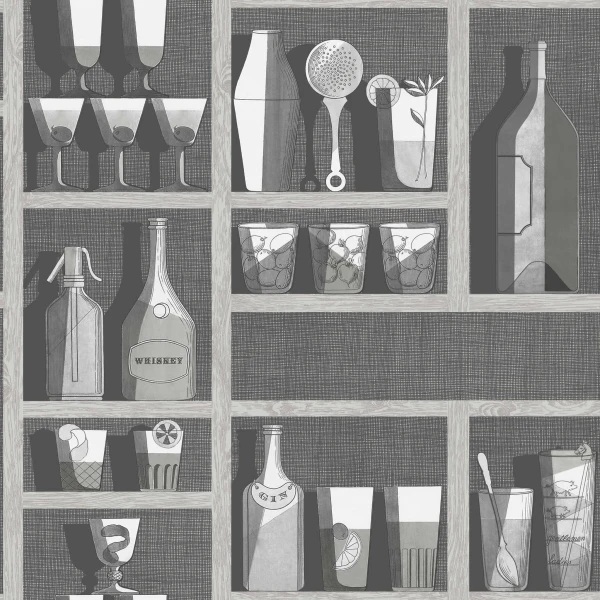 Tapeta Cole&Son Fornasetti Senza Tempo Cocktails | 114/23045