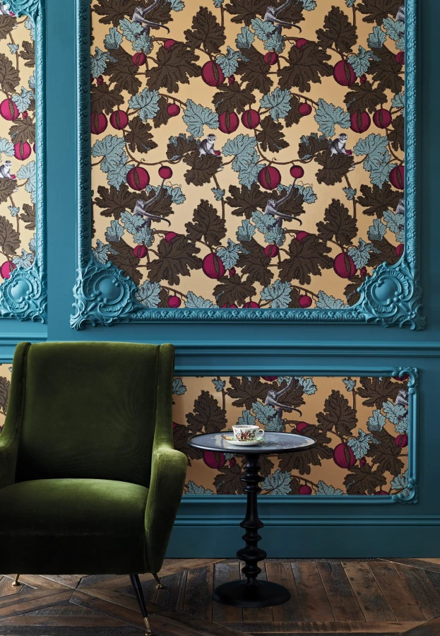 Tapeta Cole&Son Fornasetti Senza Tempo Frutto Proibito | 114/25049