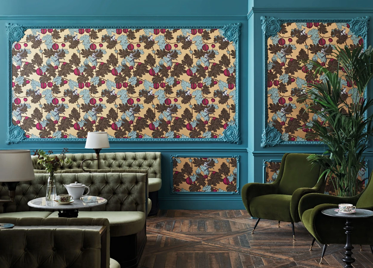 Tapeta Cole&Son Fornasetti Senza Tempo Frutto Proibito | 114/25049