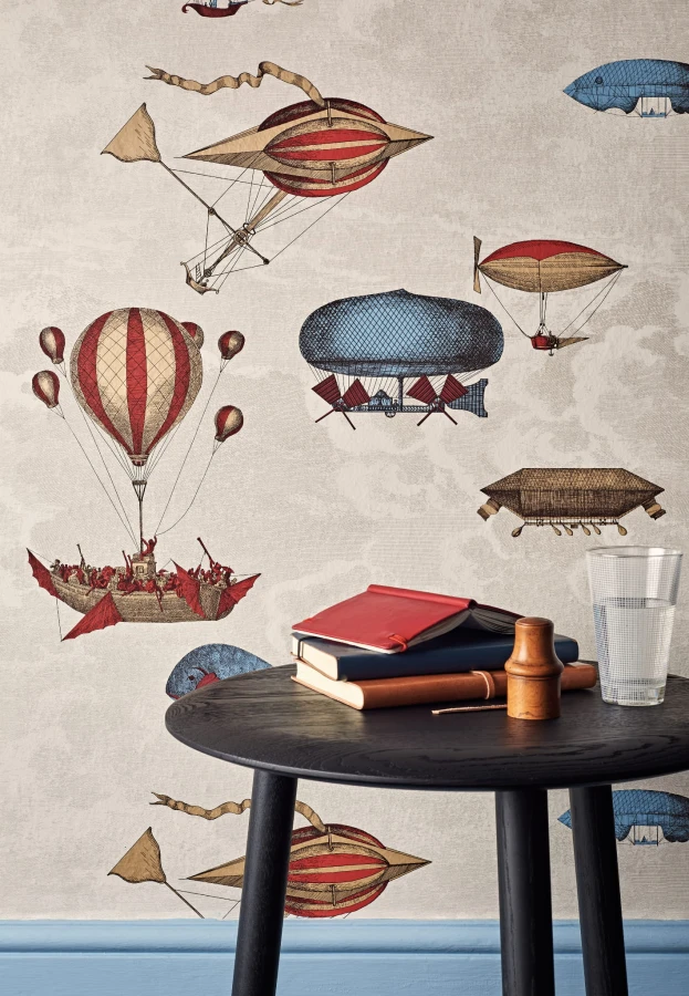 Tapeta Cole&Son Fornasetti Senza Tempo Macchine Volanti | 114/10020