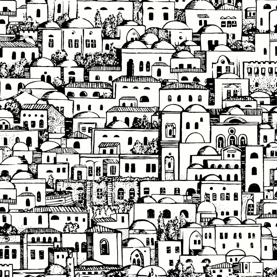Tapeta Cole&Son Fornasetti Senza Tempo Mediterranea | 114/19039