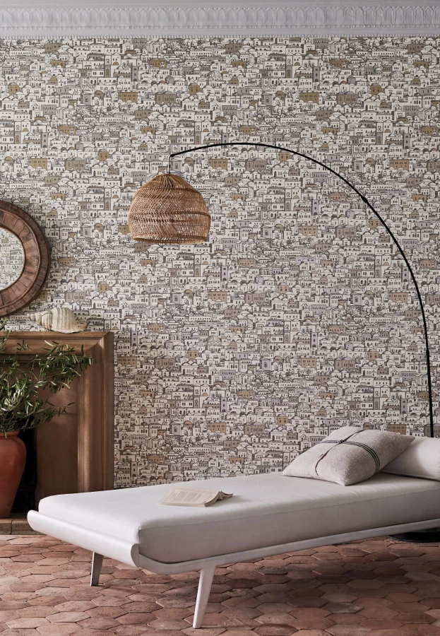 Tapeta Cole&Son Fornasetti Senza Tempo Mediterranea | 114/19038
