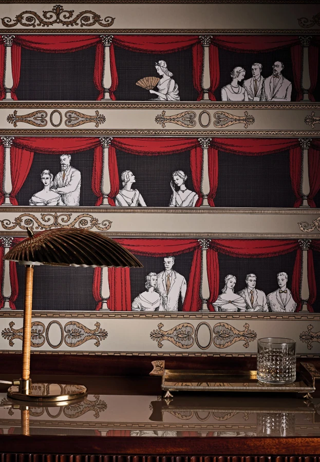 Tapeta Cole&Son Fornasetti Senza Tempo Teatro | 114/18037