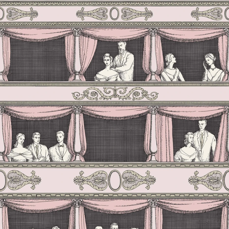Tapeta Cole&Son Fornasetti Senza Tempo Teatro | 114/4008