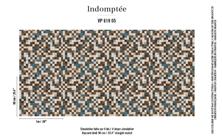 Tapeta Elitis Indomptee Sierra | VP 619 05