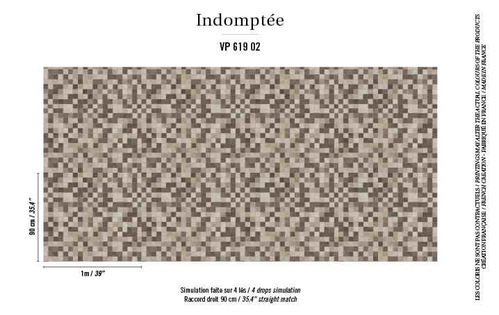 Tapeta Elitis Indomptee Sierra | VP 619 02