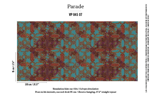 Tapeta Elitis Parade Moko | VP 845 07