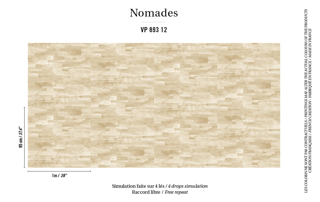 Tapeta Elitis Nomades | Pana VP 893 12
