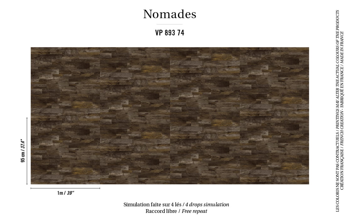 Tapeta Elitis Nomades Pana | VP 893 74