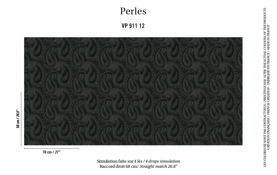 Tapeta Elitis Perles Tourmaline | VP 911 12