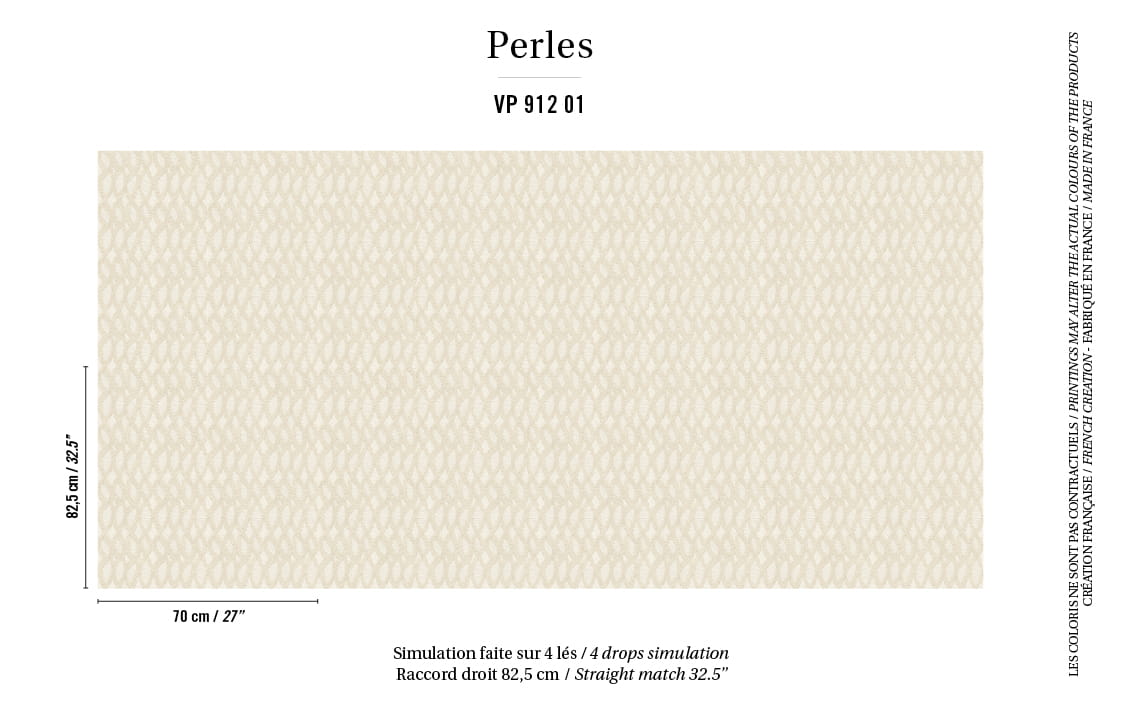 Tapeta Elitis Perles Topaze | VP 912 01