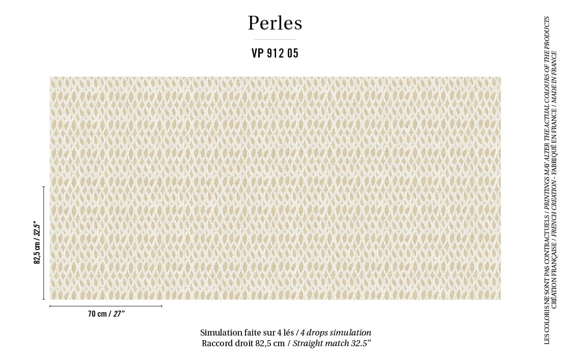 Tapeta Elitis Perles Topaze | VP 912 05