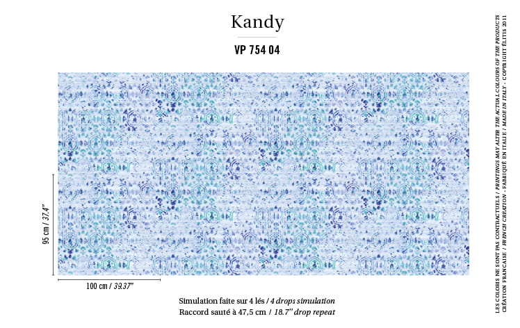 Tapeta Elitis Kandy Brit Pop | VP 754 04