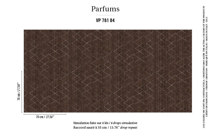 Tapeta Elitis Parfums Encens, VP 781 04