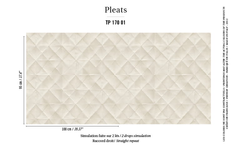Tapeta Elitis Pleats Mis En Plis | TP 170 01