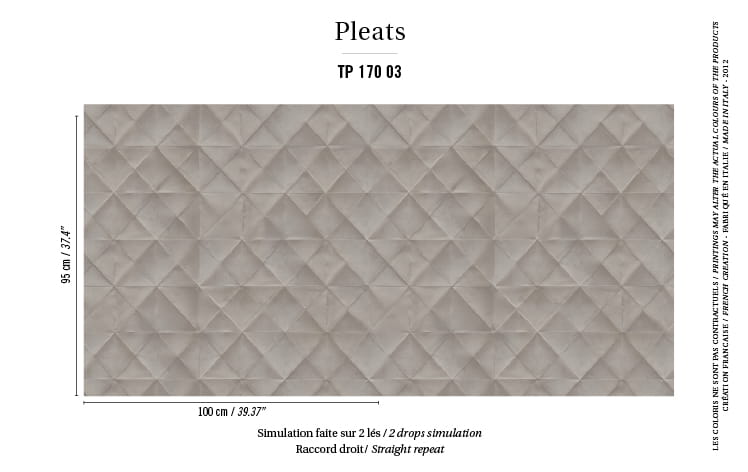 Tapeta Elitis Pleats Mis En Plis | TP 170 03