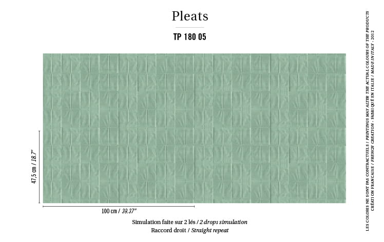 Tapeta Elitis Pleats Arts & Craft | TP 180 05