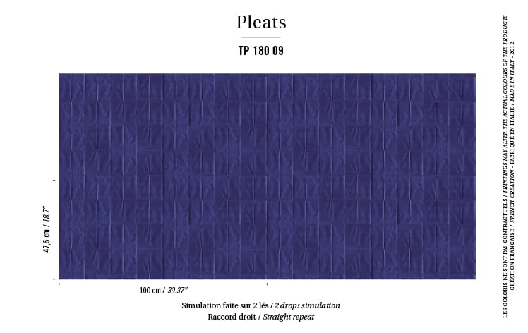 Tapeta Elitis Pleats Arts & Craft | TP 180 09
