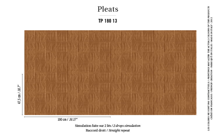 Tapeta Elitis Pleats Arts & Craft | TP 180 13