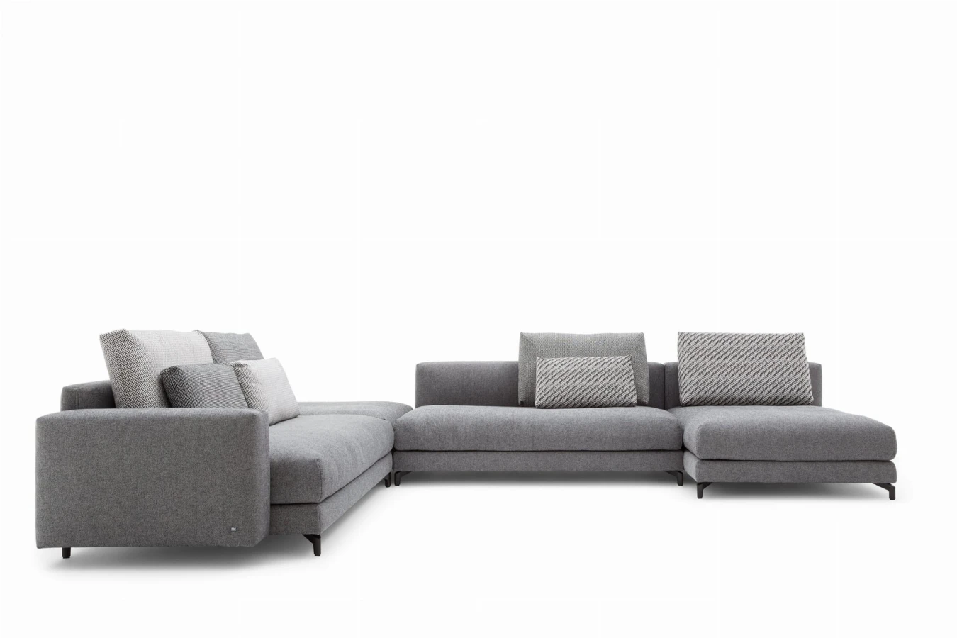 Sofa Rolf Benz NUVOLA | 4 elementy | narożnik 300 x 383 cm