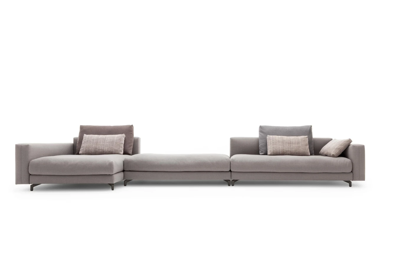 Sofa Rolf Benz NUVOLA | 3 elementy | narożnik z pufą XL