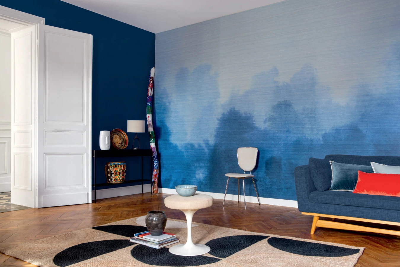 Tapeta Elitis Soie changeante Brume | VP 933 01 PANEL 3 x 4m