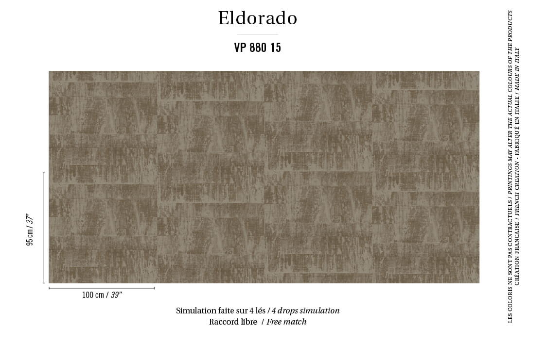 Tapeta Elitis Eldorado Atelier d'artist | VP 880 15