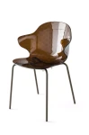 Krzesło Calligari Saint Tropez na metalowych nogach