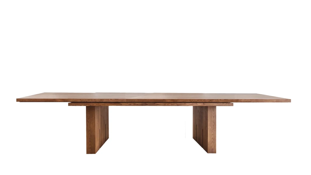 Stół drewiany rozkładany Selfia Bench 185-285/100/76