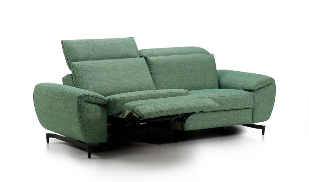 Sofa Rpm1961 Sari 220cm z regulowanym zagłówkiem i podnóżkiem