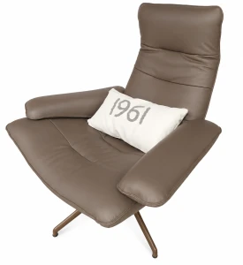 Fotel ROM1961 Yoga King w skórze