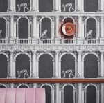 Tapeta Cole&Son Fornasetti Senza Tempo Procuratie e Scimmie | 114/21041