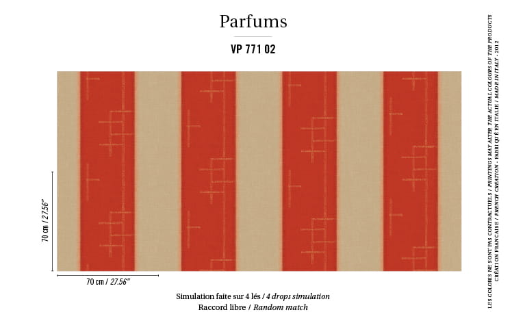 Tapeta Elitis Parfums Musc | VP 771 02