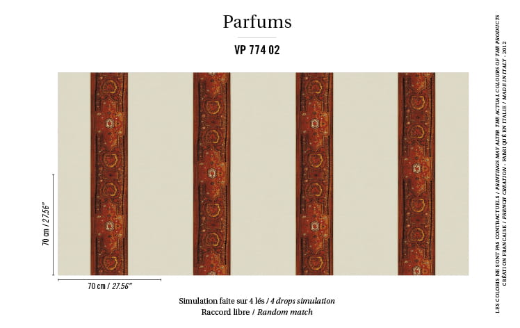Tapeta Elitis Parfums Patchouli | VP 774 02