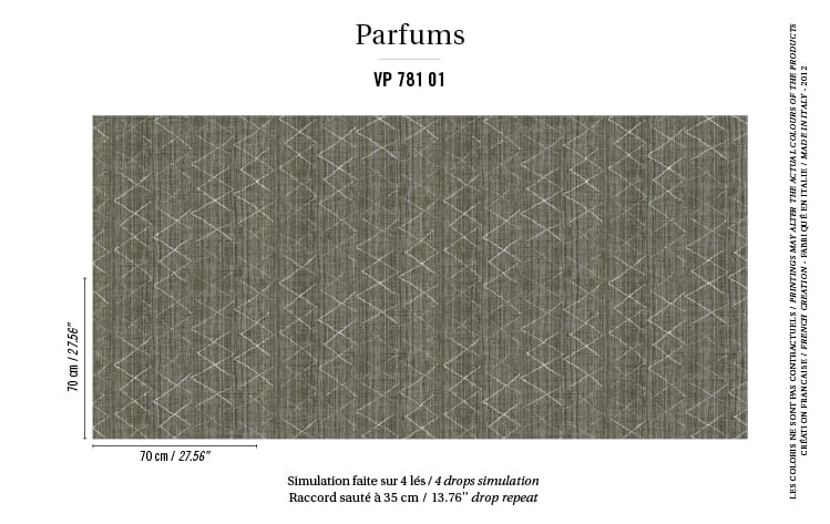 Tapeta Elitis Parfums Encens | VP 781 01