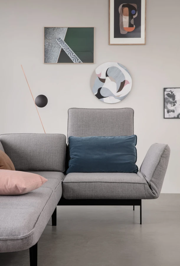 Sofa Rolf Benz MERA - podnóżek złożony
