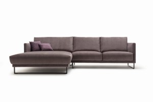 Sofa freistil 133 Rolf Benz | z szezlongiem 