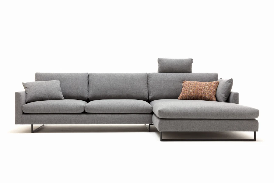 Sofa freistil 134 Rolf Benz | z szezlongiem 