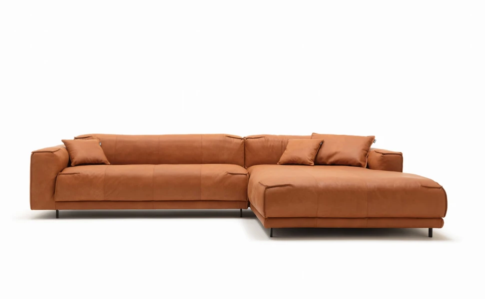 Sofa freistil 136 Rolf Benz | z szezlongiem 