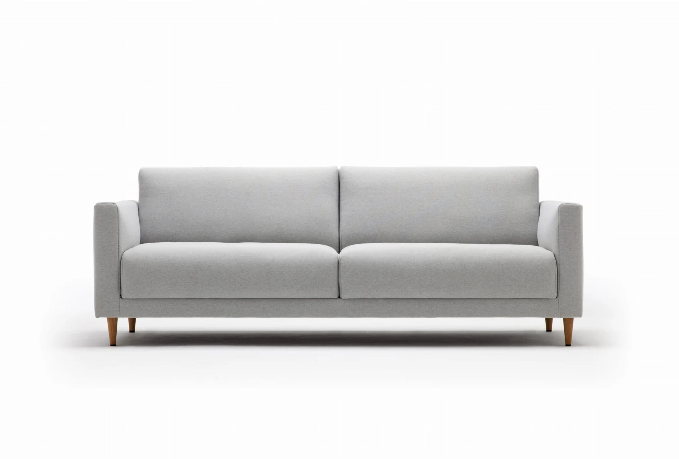 Sofa freistil 141 Rolf Benz na nóżkach drewnianych