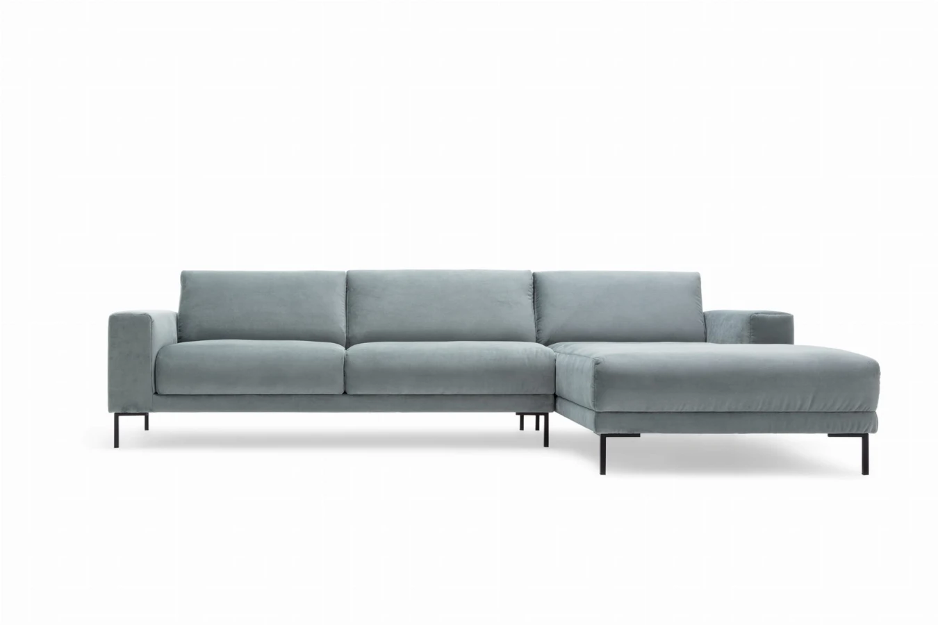 Sofa z szezlongiem freistil 141 Rolf Benz | szeroki podłokietnik