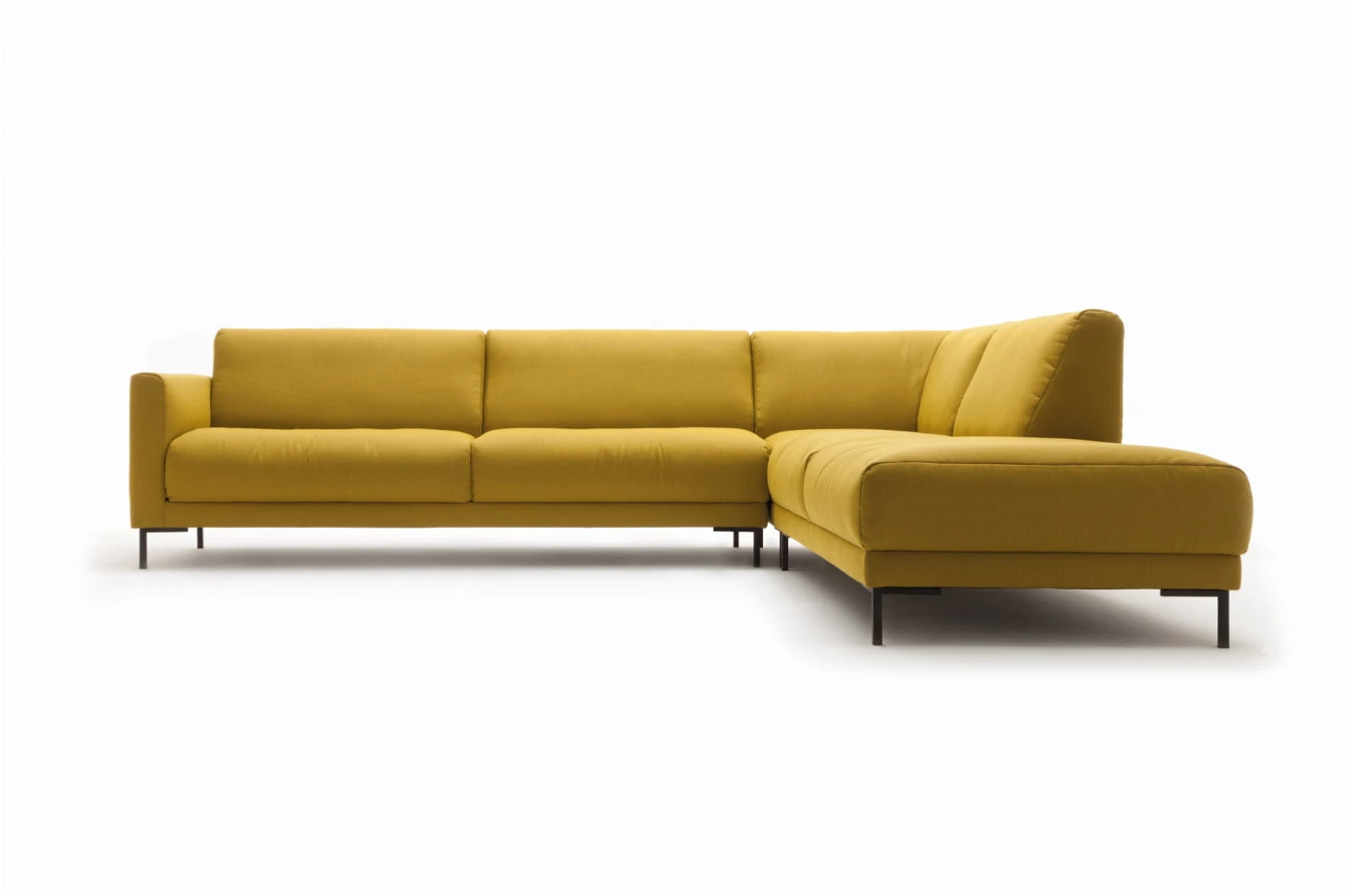 Sofa narożna freistil 141 Rolf Benz | wąski podłokietnik