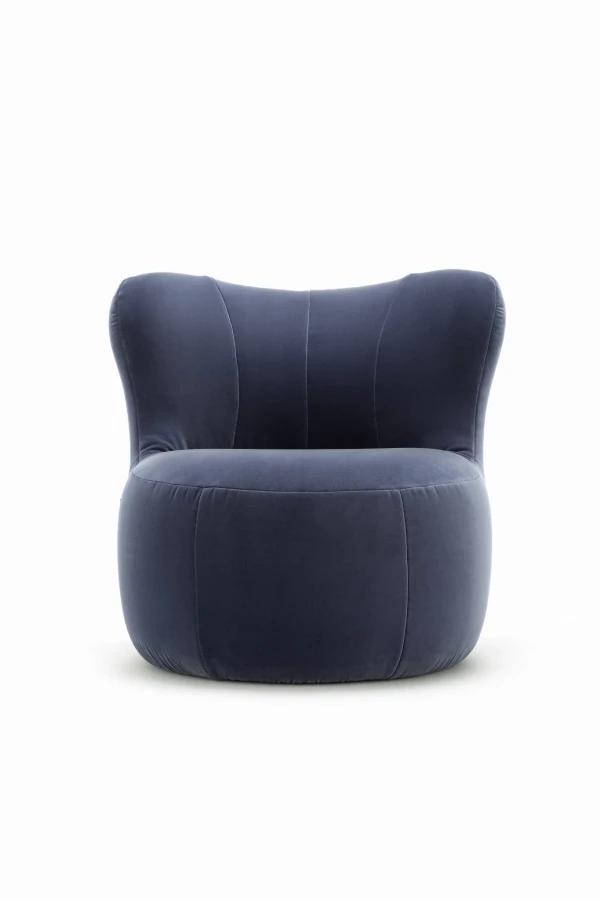 Fotel freistil 173 Rolf Benz w aksamicie | fioletowy Velvet