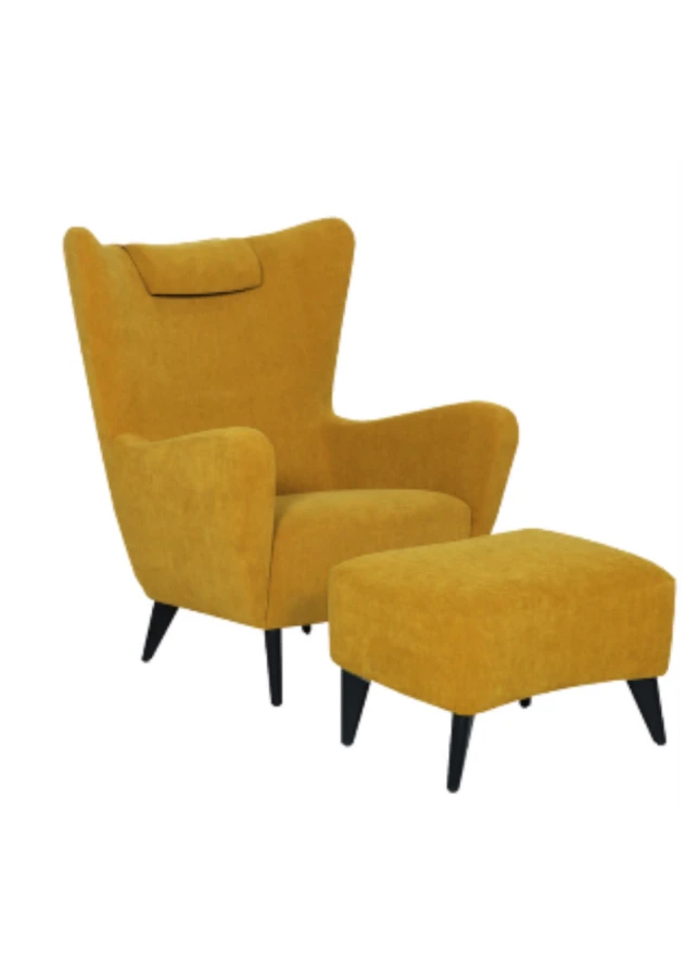 Fotel Sits Elsa | Amstel 4 mustard